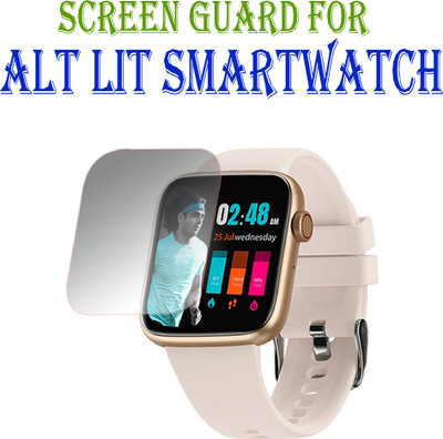 EJZATI Edge To Edge Screen Guard for ALT LIT SMARTWATCH(Pack of 1)