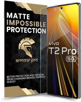 ArmourPro Edge To Edge Screen Guard for Vivo T2 Pro 5G, Vivo T2 Pro(Pack of 1)