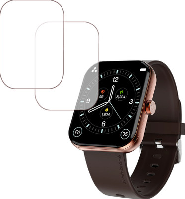 EJZATI Edge To Edge Screen Guard for AMBRANE WISE EON MAX SMARTWATCH(Pack of 2)
