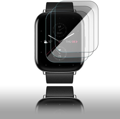 Enlinea Edge To Edge Screen Guard for Amazfit Zepp E Square(Pack of 3)