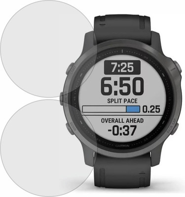 TELTREK Edge To Edge Screen Guard for Garmin Fenix 6S 42mm(Pack of 2)