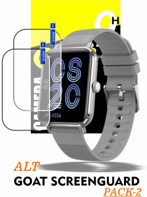 KANCHA Edge To Edge Screen Guard for ALT GOAT SMARTWATCH(Pack of 2)