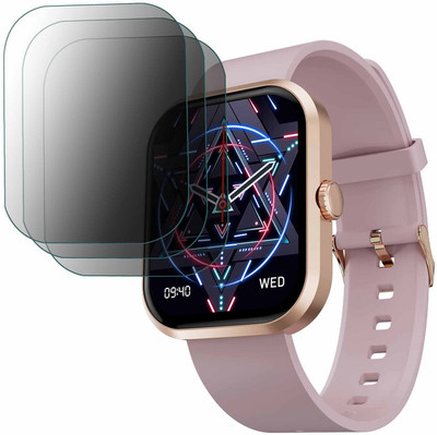 YCHROZE Edge To Edge Screen Guard for Fire Boltt Pioneer(Pack of 3)