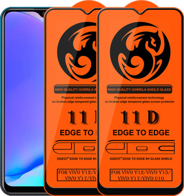 HQ Protection Edge To Edge Screen Guard for Vivo Y15(Pack of 2)