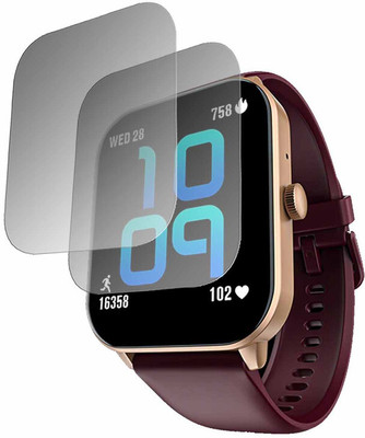 hirdesh Edge To Edge Screen Guard for Noise ColorFit Qube 2(Pack of 2)