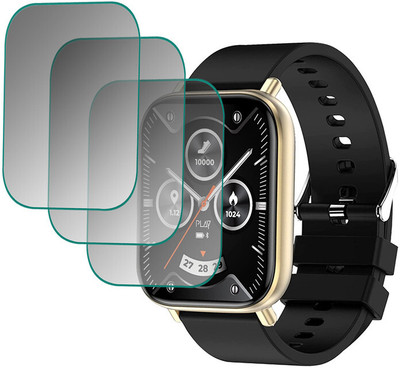 YCHROZE Edge To Edge Screen Guard for PLAY PLAYFIT DIAL(Pack of 3)