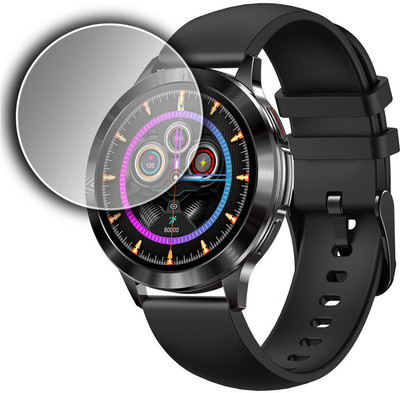 DOUMOF Edge To Edge Screen Guard for Fire Boltt Mystic SMARTWATCH SCREEN GUARD(Pack of 1)