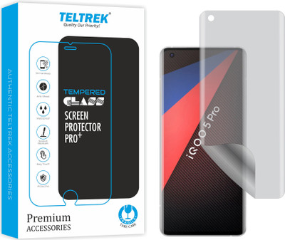 TELTREK Edge To Edge Screen Guard for Vivo iQOO 5 Pro 5G V2025A (Nano Liquid Anti Glare Matte)(Pack of 1)