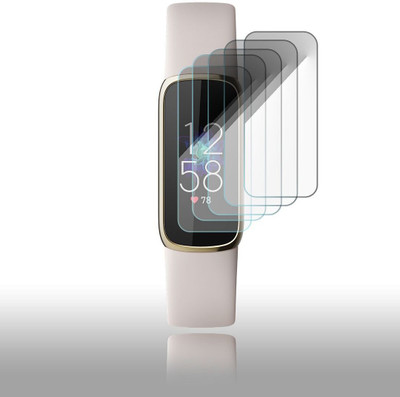 Enlinea Edge To Edge Screen Guard for Fitbit Luxe(Pack of 5)