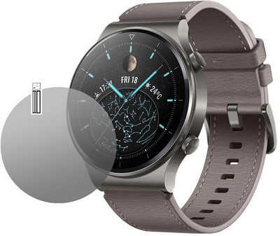 hirdesh Edge To Edge Screen Guard for HUAWEI WATCH GT 2 Pro(Pack of 1)