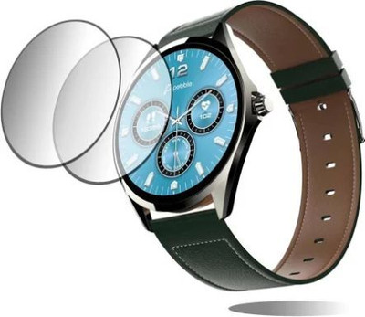 Olonga Edge To Edge Screen Guard for Pebble Royale Watch, Pebble Royale Smartwatch, Pebble Royale Screen guard, Pebble Royale(Pack of 2)