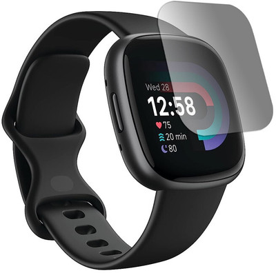 DOUMOF Edge To Edge Screen Guard for Fitbit Versa 4 SCREEN GUARD(Pack of 1)