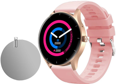 DOUMOF Edge To Edge Screen Guard for Fire Boltt Talk Go SMARTWATCH(Pack of 1)