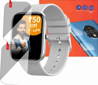 KANCHA Edge To Edge Screen Guard for FIRE BOLTT DAZZLE SMART WATCH(Pack of 2)