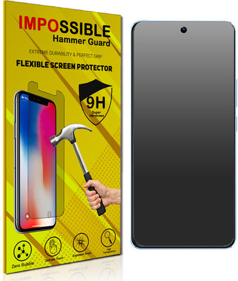 FCS Edge To Edge Screen Guard for vivo iQOO Z7x Front (Matte)(Pack of 1)