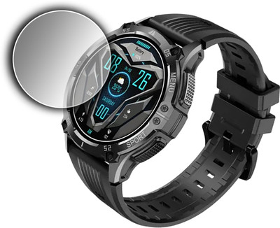EJZATEX Edge To Edge Screen Guard for NOISEFIT FORCE PLUS SMARTWATCH(Pack of 1)