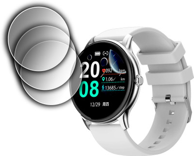 EJZATI Edge To Edge Screen Guard for FIRE BOLTT HURRICANE PRO SMARTWATCH SCREEN GUARD(Pack of 3)