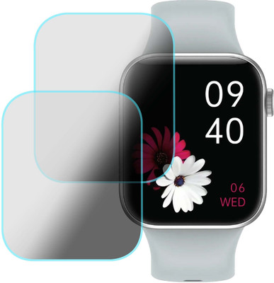 MOKPLZ Edge To Edge Screen Guard for CROSSBEATS IGNITE STELLR SMARTWATCH(Pack of 2)