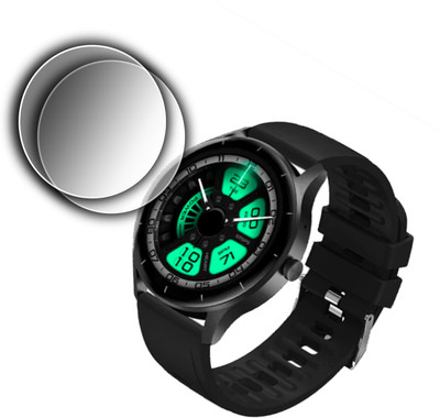ejzatex Edge To Edge Screen Guard for FIRE BOLTT TALK GO SMARTWATCH SCREEN GUARD(Pack of 2)