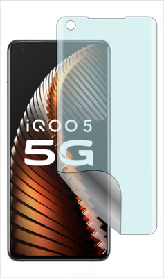 Fasheen Edge To Edge Screen Guard for Vivo iQOO 5 5G (Anti Blue Light, Hydrogel Film)(Pack of 1)