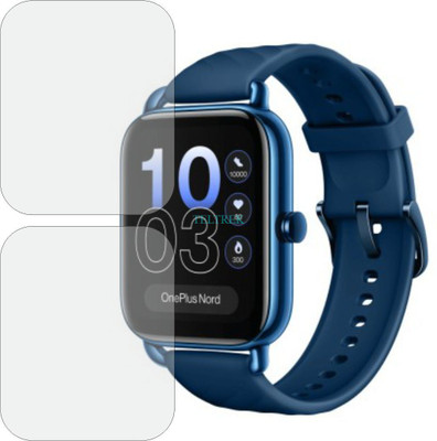 TELTREK Edge To Edge Screen Guard for ONEPLUS NORD WATCH(Pack of 2)