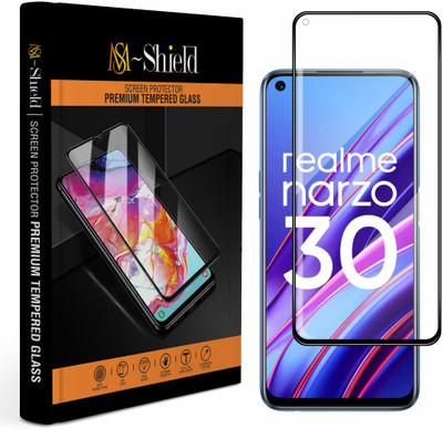 MS-Shield Edge To Edge Screen Guard for Realme Narzo 30(Pack of 1)