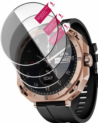 daffin Edge To Edge Screen Guard for boAt Enigma Z2 smart watch(Pack of 3)