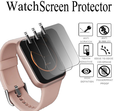 EZGER Edge To Edge Screen Guard for boAt Xtend Talk(Pack of 3)