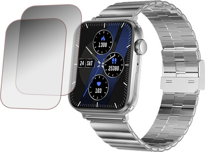 EJZATI Edge To Edge Screen Guard for FIRE BOLTT VISIONARY ULTRA SMARTWATCH(Pack of 2)