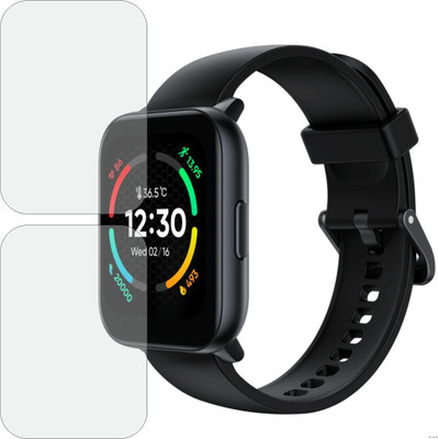 TELTREK Edge To Edge Screen Guard for REALME TECHLIFE WATCH SZ100(Pack of 2)