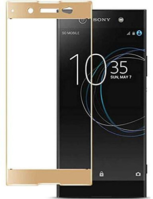 CONNECTPOINT Edge To Edge Tempered Glass for Sony Xperia XA1 Ultra Dual(Pack of 1)