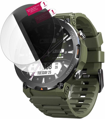 daffin Edge To Edge Screen Guard for CrossBeats Everest 2.0 smart watch(Pack of 2)