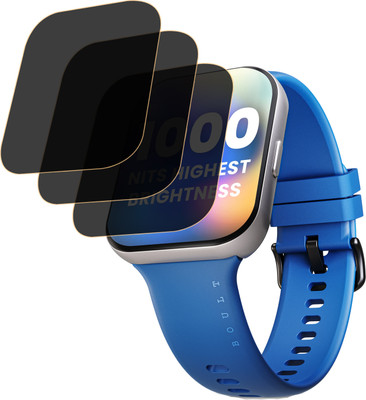 ejzatex Edge To Edge Screen Guard for BOULT SWING SMARTWATCH(Pack of 3)