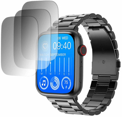 DOUMOF Edge To Edge Screen Guard for Fire Boltt Vogue SMARTWATCH(Pack of 3)