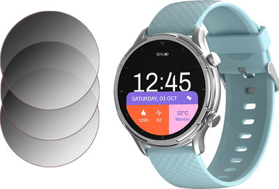 EJZATI Edge To Edge Screen Guard for FITSHOT SATURN SMARTWATCH(Pack of 3)