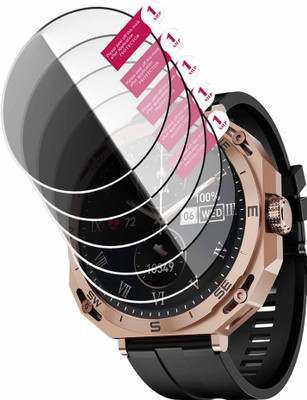 HIDEOUS Edge To Edge Screen Guard for boAt Enigma Z2 smart watch(Pack of 5)