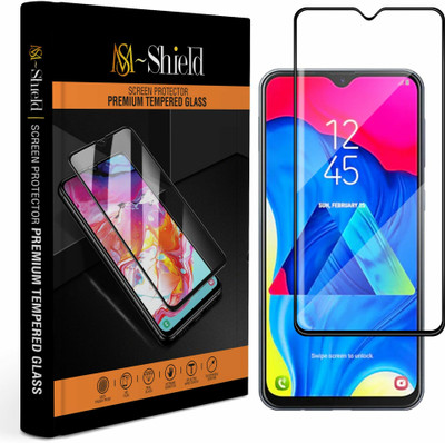 MS-Shield Edge To Edge Screen Guard for Samsung Galaxy M10(Pack of 1)