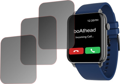 EJZATI Edge To Edge Screen Guard for BOAT WAVE VOICE SMARTWATCH(Pack of 3)