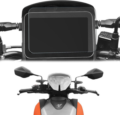 FCS Edge To Edge Screen Guard for (Matte) Vida V1 Pro Speedometer Screen Protector, Hero Vida V1 , V1 Plus, 9H anti Shock Vida Screen Guard Matte(Pack of 1)