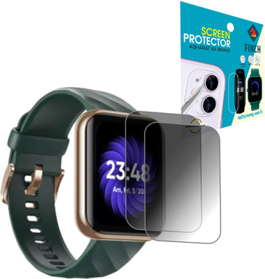 KANCHA Edge To Edge Screen Guard for DIZO WATCH D SMART WATCH(Pack of 2)