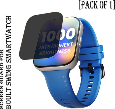 EJZATI Edge To Edge Screen Guard for BOULT SWING SMARTWATCH(Pack of 1)