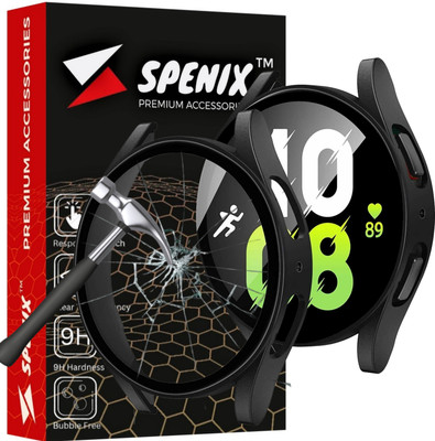 Spenix Edge To Edge Screen Guard for Samsung Galaxy Watch 5 44mm Case Cover(Pack of 1)