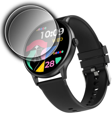 YCHROZE Edge To Edge Screen Guard for Fire Boltt Ninja Talk SMARTWATCH(Pack of 2)