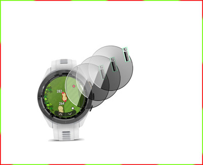 HIDEOUS Edge To Edge Screen Guard for GARMIN APPROACH S70(Pack of 3)