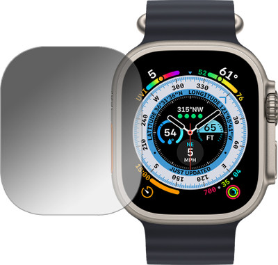 EJZATI Edge To Edge Screen Guard for APPLE WATCH ULTRA SMARTWATCH SCREEN GUARD(Pack of 1)