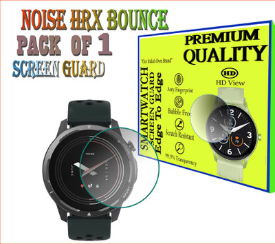 daffin Edge To Edge Screen Guard for Noise HRX Bounce(Pack of 1)