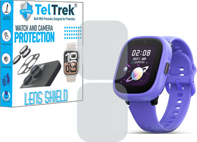 TELTREK Edge To Edge Screen Guard for Pebble Junior 4G Kids(Pack of 2)