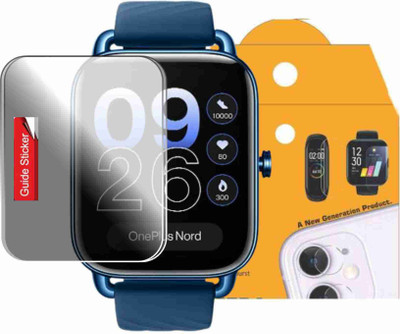 Olonga Edge To Edge Screen Guard for ONEPLUS NORD WATCH(Pack of 2)