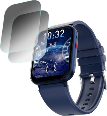 EJZATI Edge To Edge Screen Guard for FIRE BOLTT BEAM SMARTWATCH(Pack of 2)