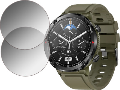 EJZATI Edge To Edge Screen Guard for FIRE BOLTT SPHERE SMARTWATCH(Pack of 2)